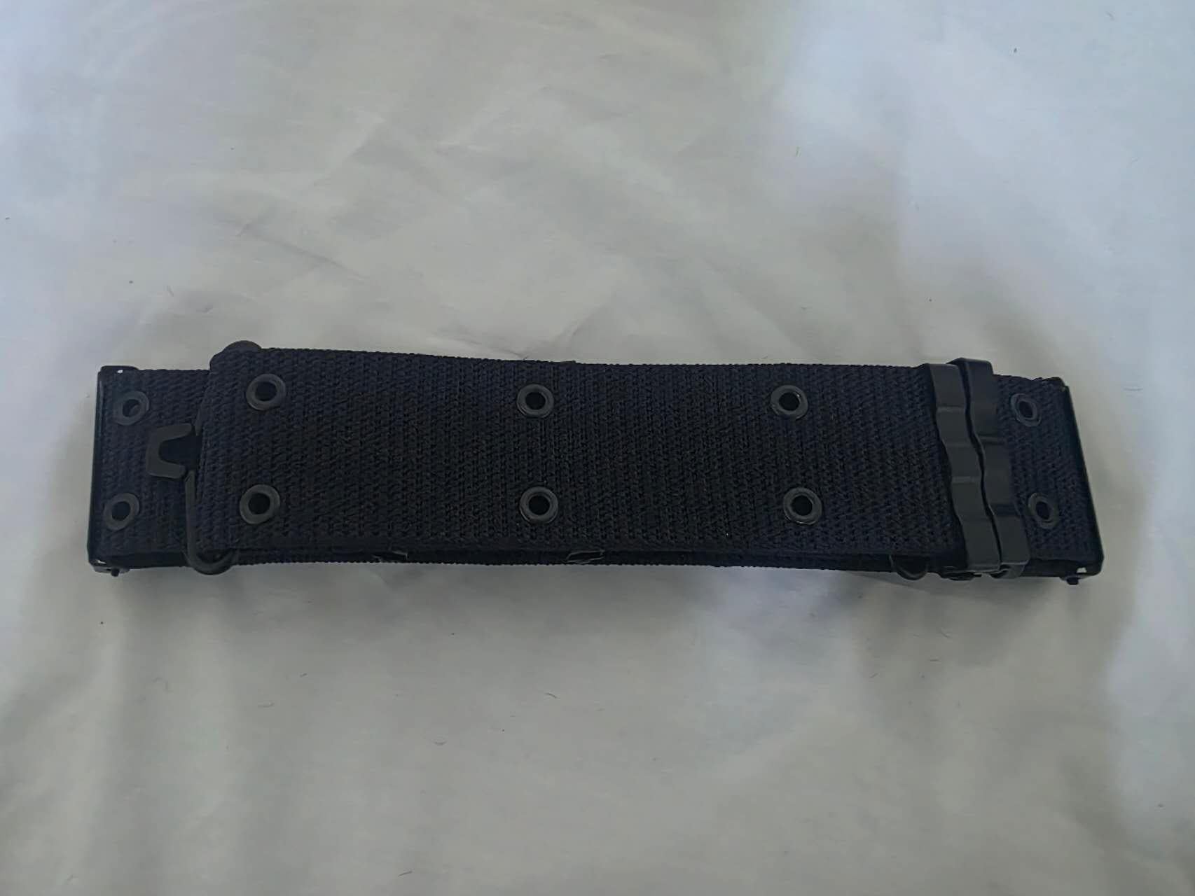 UAE Military Air Force Interlining Belt in dark blue, heavy-duty nylon, designed for military uniforms and official dress.